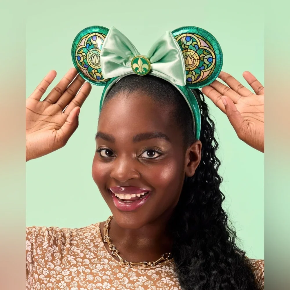 Loungefly Disney Princess Stained Glass Collection: Tiana Ears, Amazon Exclusive